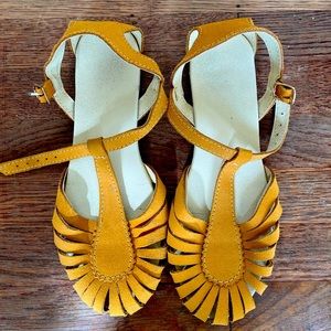 Marigold Yellow Sandals